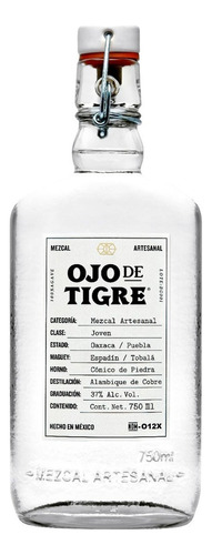 Mezcal Ojo De Tigre Joven 750 Ml