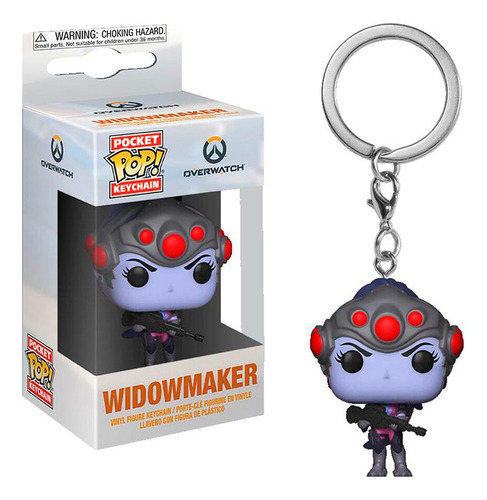 Chaveiro Funko Pocket Pop Overwatch Widowmaker