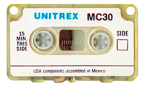 Mini Cassette Unitrex Mc30 Minutos