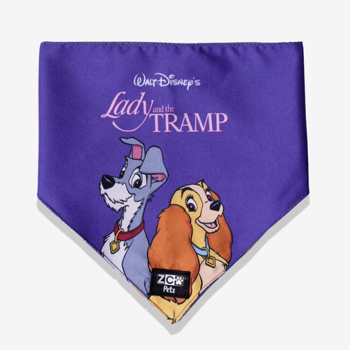 Bandana Zc Pets A Dama E O Vagabundo - Disney Zc Pets