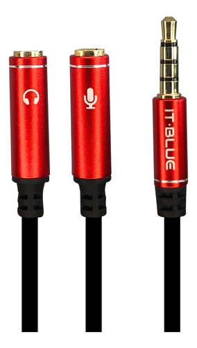 Cabo Adaptador P2 X 2p3 Combo Fone E Microfone Headset Ps4