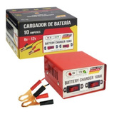 Cargador De Baterias Para Auto Moto 12/6 Volt 10 Amp 