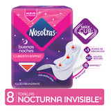 Toallitas Femeninas Nosotras Buenas Noches Invisible Rapisec Con Alas 8 U