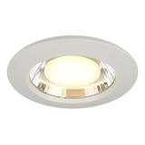 Lámpara Led Empotrado Techo 9w Nadi Blanco Luz Cálida