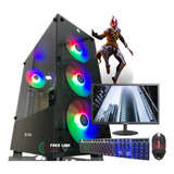 Pc Cpu I5 16gb, Ssd 240gb, P.vídeo 4gb, Monitor 20 Kit Gamer