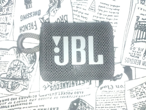 Bafle Jbl Go 3 Portable Waterproof Speaker - Black