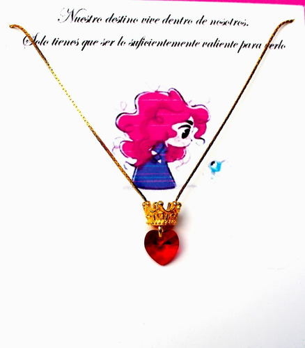 Collar Swarovski Princesa Con Frase