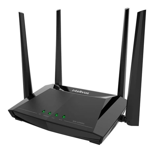 Roteador Wi-fi Alta Potência 4 Antenas 5dbi Dual Band 5g 2g