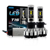 Par Kit Ampolletas Turbo Led H7 T1s Chip Canbus 