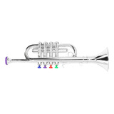 Juguete De Saxofón Para Niños, 3 Teclas De Colores, 3 Tonos,