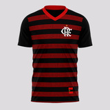 Camisa Flamengo Nineteen Infantil Preta E Vermelha