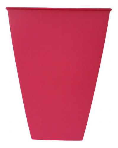 Maceta Plastico Matri Modelo Piramidal N 25 Color Rosa