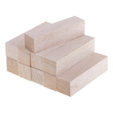 Bloque De Madera De Modelado 10 Piezas 120 Mm