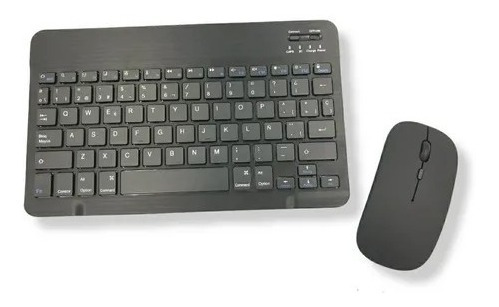 Teclado Mini Recargable Kit Con Raton Bluetooth Jp-006