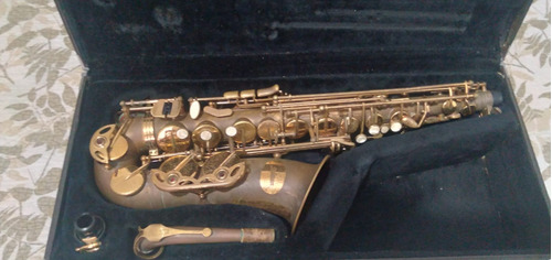 Sax Alto Selman San1069 Estudantil Dourado (fosco Jateado) 