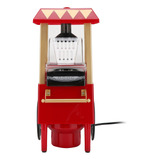 Máquina Automática Popcorn Maker Red Retro