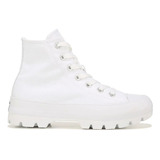 Tenis Para Mujer Converse All Star Chuck Taylor Lugged High Top Color Blanco - Adulto 25 Mx