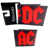 Cartera De Acdc - Logo - Banda De Rock - Piel Sintética
