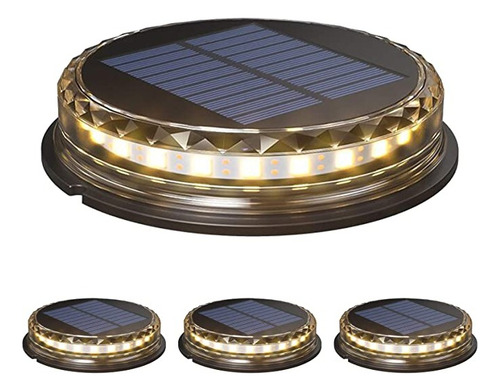 Luces Solares De Suelo, Luces De Disco Con Energia Solar -