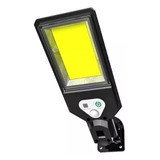 Mini Luminária Super Bright Led Solar Poste Rua Sensor 