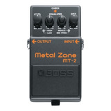 Pedal Boss Distorção Mt-2 Metal Zone Distortion P/ Guitarra