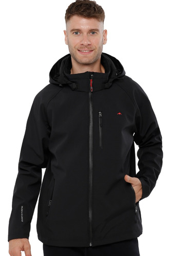 Campera De Neoprene Montagne Elbrus, Impermeable, Shark Skin