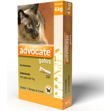 Remedio Otite Sarna Gatos Advocate Até 4kg Envio Rapido