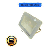 Refletor Projetor Led 50w Branco 5700k Luz Fria Ip65 Evoled