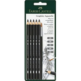 Faber-castell - Lapices Acuarelables De Grafito  5 Unidades