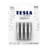 Pila Tesla Aaa Silver+ 4pcs