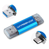 Wansenda Otg - Unidad Flash Usb 2 En 1 Usb Usb 3.0 Y Unidad