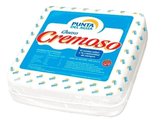 Queso Cremoso Punta Del Agua X 4 Kg.