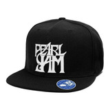 Gorra Plana Snapback Pearl Jam Rock New Caps