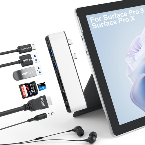 Surface Pro 9 - Estación De Acoplamiento De Concentrador, .