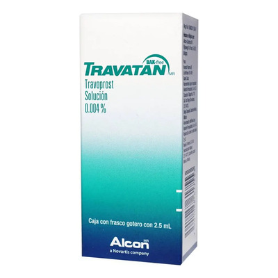 Travatan Solución Oftálmica 40 Mcg\u002Fml, 1 Frasco Gotero 2,5 Ml | Envío gratis