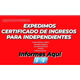 Contador Publico, Expide Certificado De Ingresos