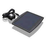 Fuente Decorativa Solar Enchufable De 9 V Y 2,5 W, Bomba De