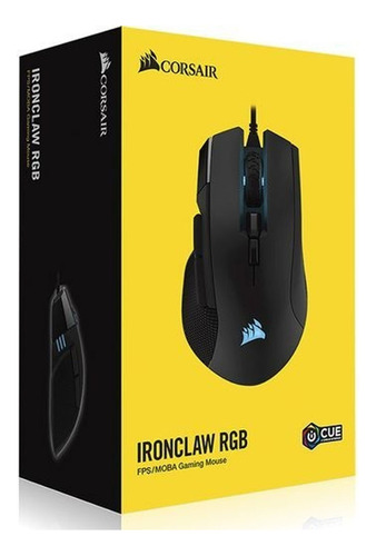 Mouse Corsair  Ironclaw Negro
