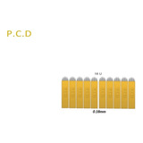 Pack 10 Agujas 18u, 18 Pin Pcd Para Microblading Filos