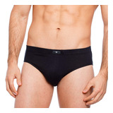 Slip Eyelit Hombre 1311 Algodon Liso Con Refuerzo Delantero