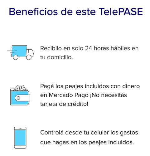 Servicio De Envío Express De Telepase Mercado Pago