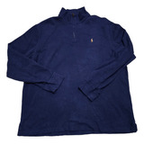 Sueter Ralph Lauren Xgrande Xl Azul Estate Rib Pony Colores 