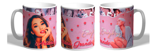 Taza Ariana Grande De Plástico