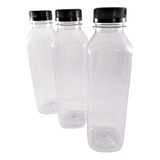 10 Garrafa Pet Plástica Tampa Com Lacre 500ml Descartavel