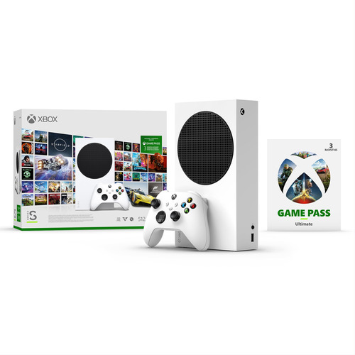 Xbox Series S 512gb Branco 2 Controles 3 Meses Game Pass Aceito Trocas