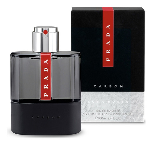 Perfume Prada Luna Rossa Carbon Edt 100ml Con Sello Asimco