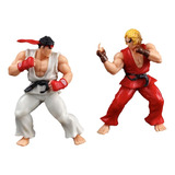 Figuras Street Fighter Ryu Y Ken 