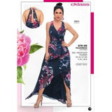 Maxidress Cklass  976-65 Multicolor   Outlet/saldos Mchn