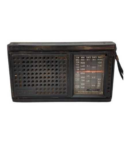 Rádio Portátil 5 Faixas Rm-pf51 Motobras P/ Retirar Peças