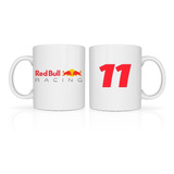 Taza F1 Checo Perez Red Bull Racing Formula Uno 11oz 2021 